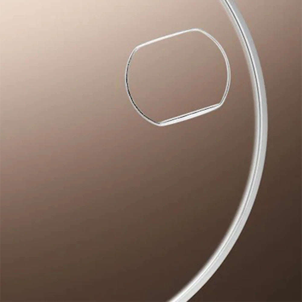 Clear glass lid on a brown background
